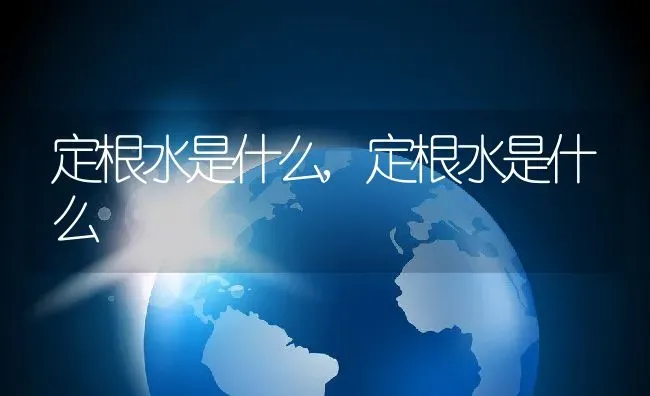 定根水是什么,定根水是什么 | 养殖科普
