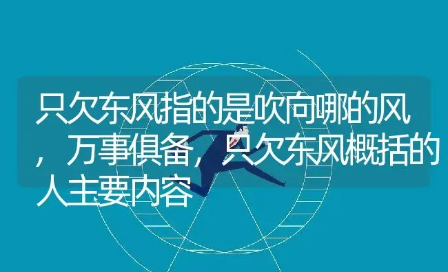 只欠东风指的是吹向哪的风,万事俱备，只欠东风概括的人主要内容 | 养殖学堂