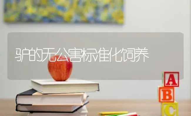 驴的无公害标准化饲养 | 养殖知识