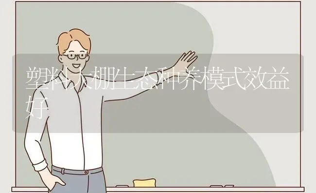 塑料大棚生态种养模式效益好 | 养殖技术大全