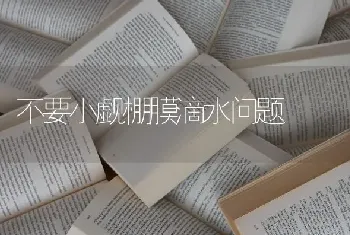 不要小觑棚膜滴水问题