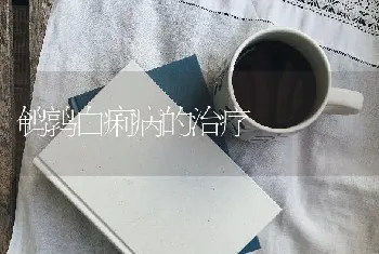 鹌鹑白痢病的治疗