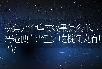 槐角丸治痔疮效果怎么样