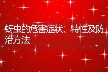 蚜虫的危害症状、特性及防治方法