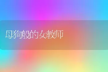 母狗般的女教师